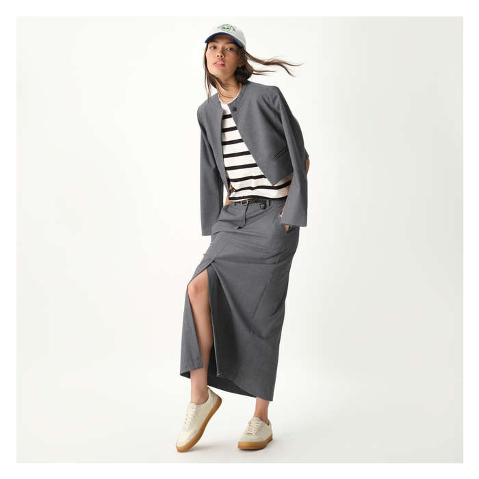 Women's Tailored Maxi Skirt